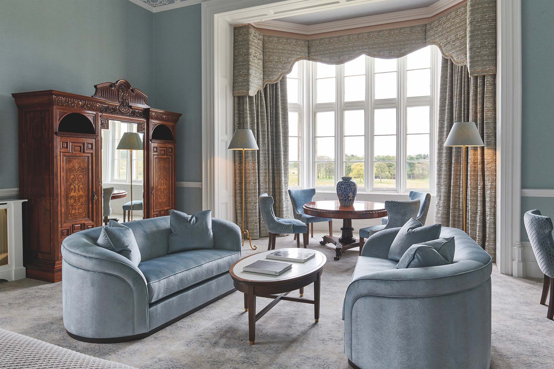 Matfen Hall Bedroom