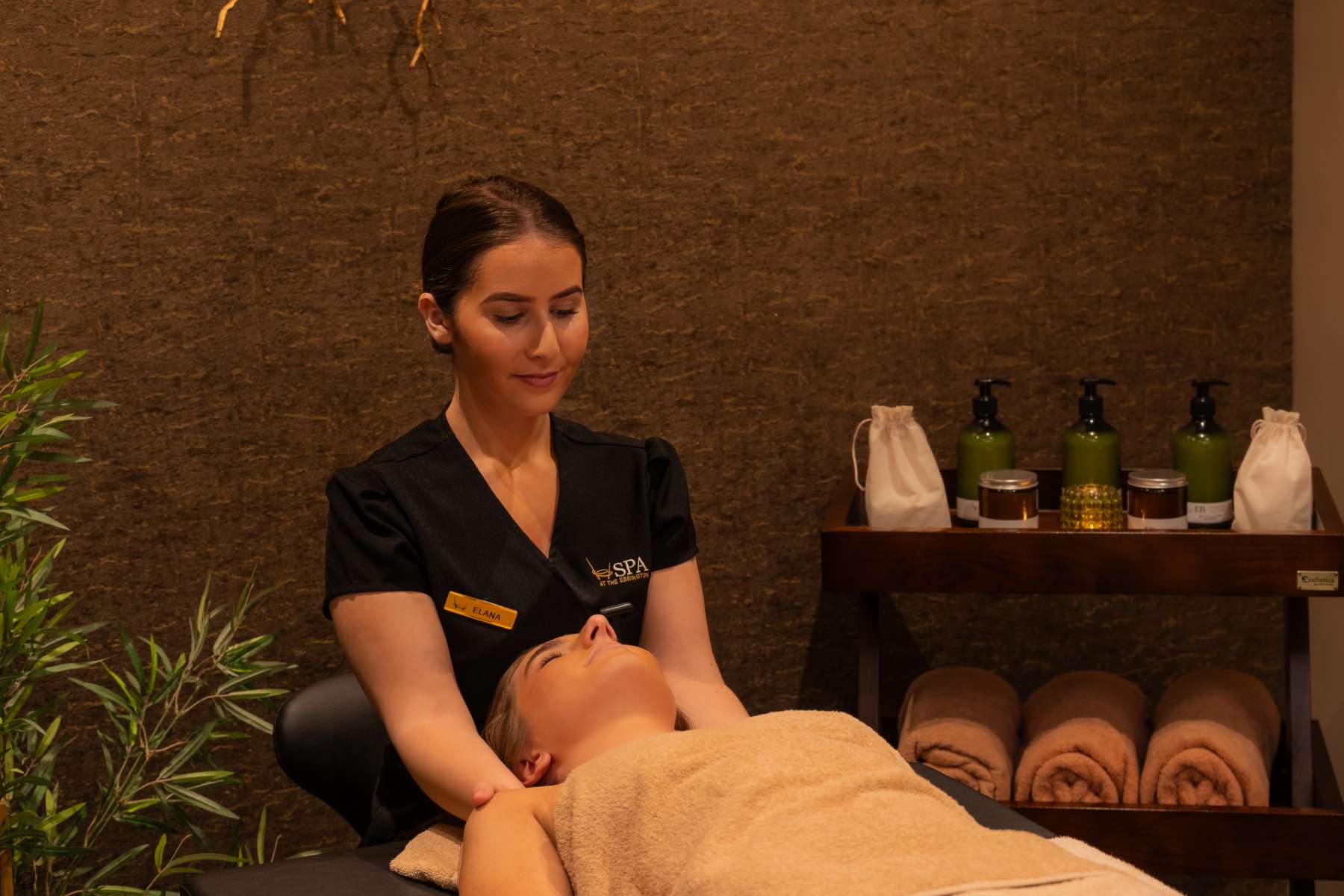 The Elegant Hotels of the World Ebrington Spa Massage Room