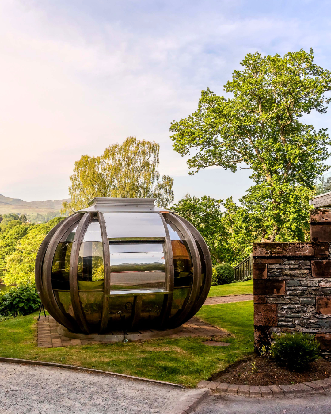 Pod Dining at Fonab Castle