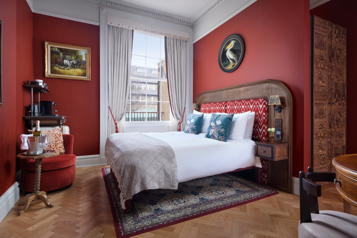 Bertrand's Townhouse guestroom