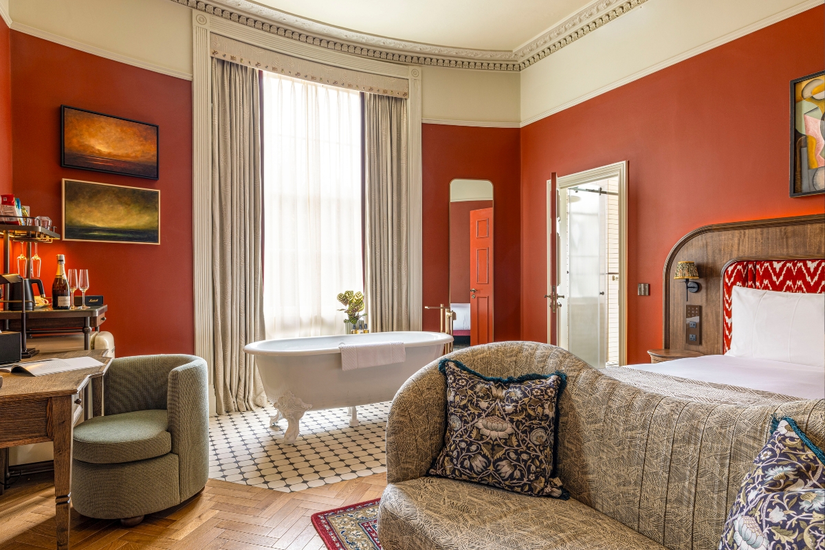 Bertrand's Townhouse guestroom