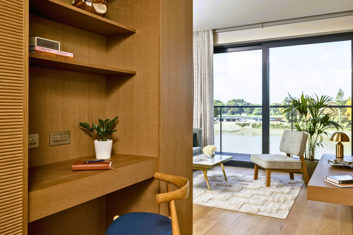 Fulham Pier guestroom