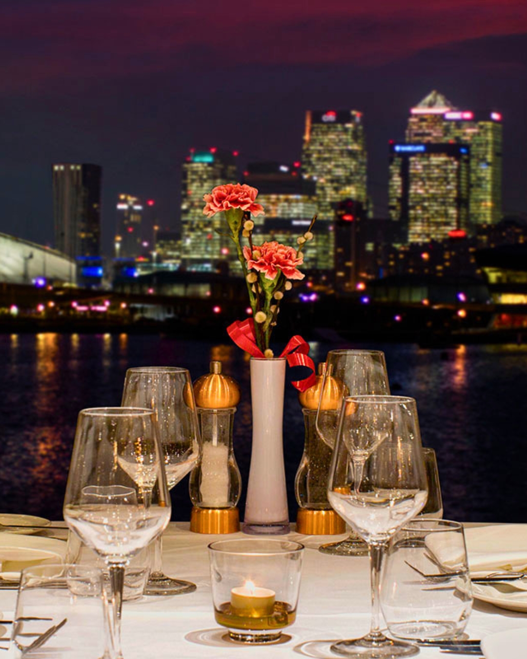 Dinner at Sunborn London Yacht Hotel