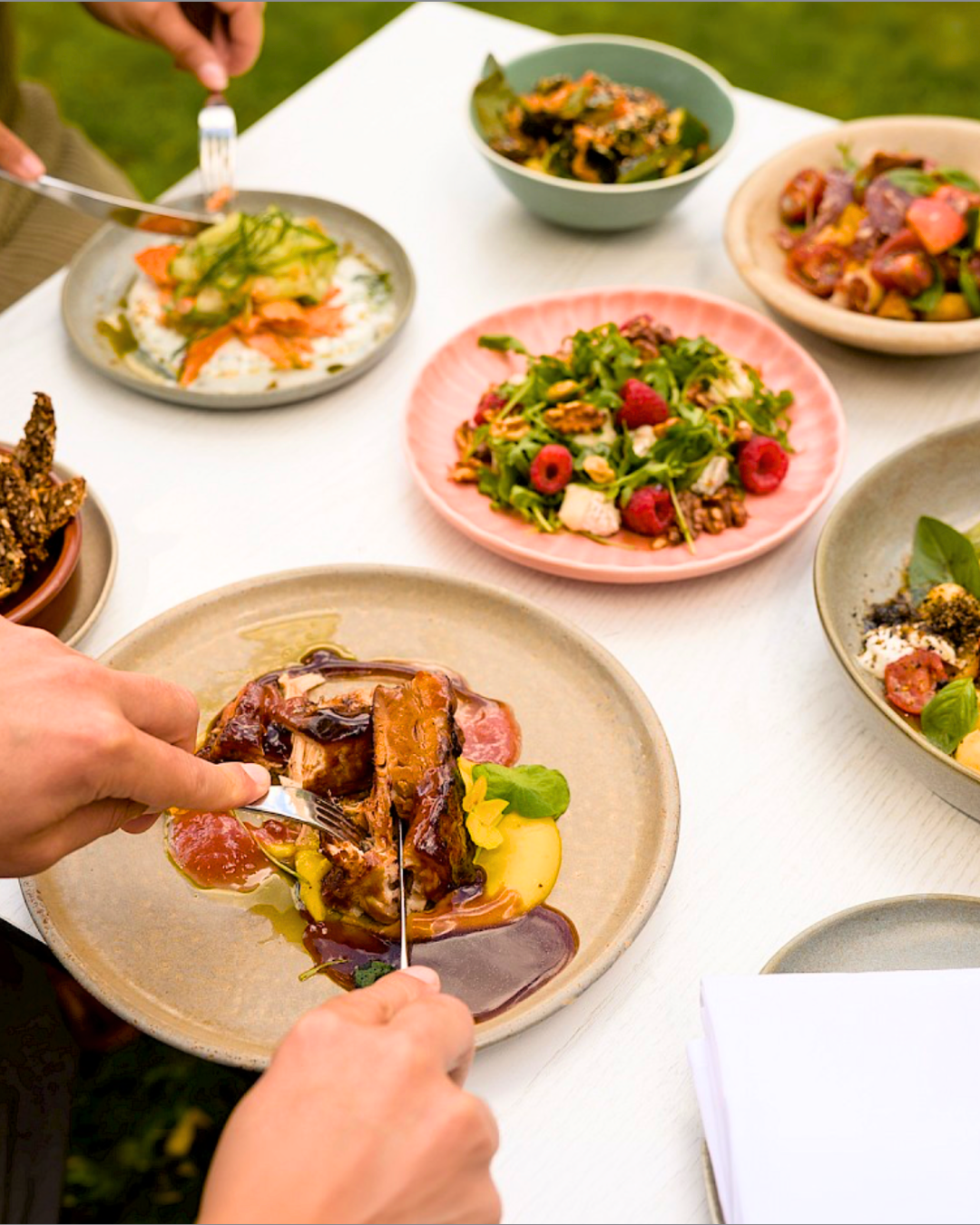 The Taste of Summer menu at Bingham Riverhouse